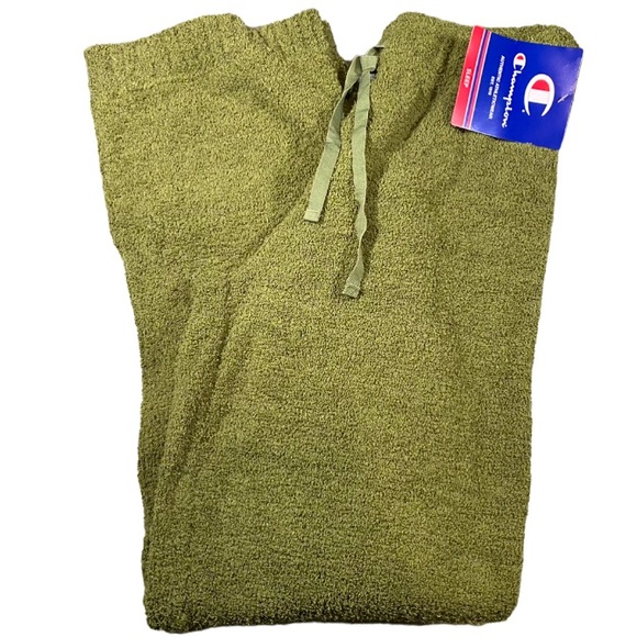Champion Pants Women’s Medium Sleepwear Lounge Sherpa Textured Fleece Soft Cozy - Picture 1 of 12